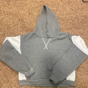 Woman’s SHEIN cropped hoodie
